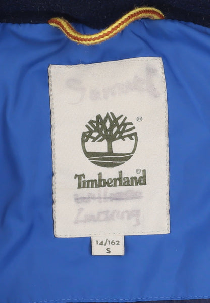 Boys UK Size 14 Years Timberland Blue Puffer Jacket
