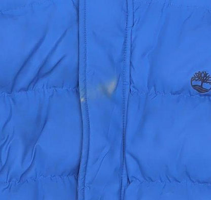 Boys UK Size 14 Years Timberland Blue Puffer Jacket