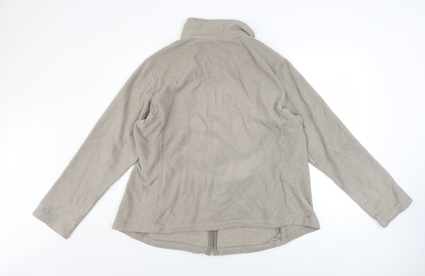 Womens UK Size 2XL Uniqlo Beige Walking Hiking Casual Gym & Training Jacket