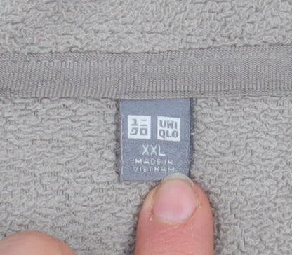 Womens UK Size 2XL Uniqlo Beige Walking Hiking Casual Gym & Training Jacket