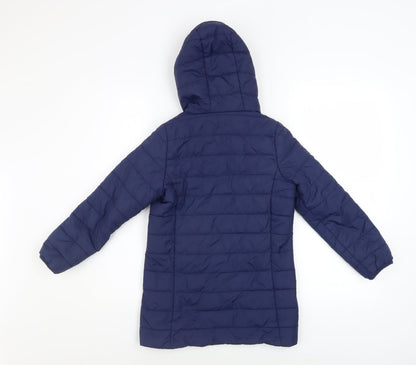 Girls UK Size 7-8 Years Peter Storm Blue Puffer Jacket