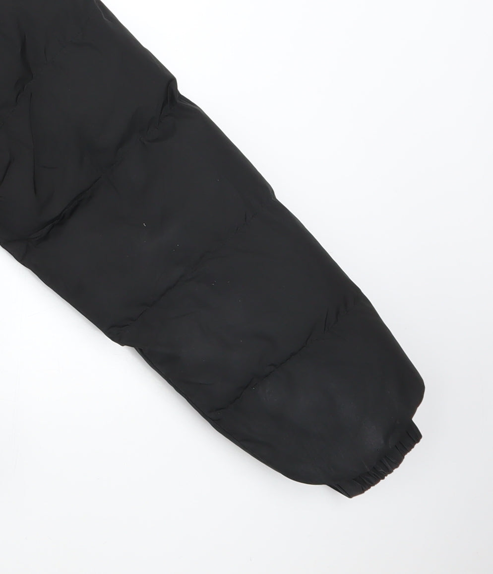 Womens UK Size 12 Superdry Black Puffer Jacket