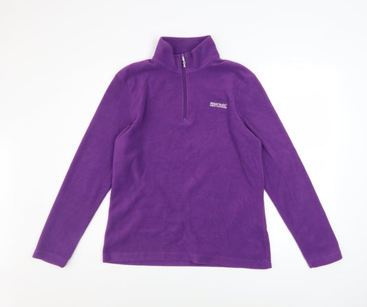 Womens UK Size 10 Regatta Purple Pullover Sweatshirt