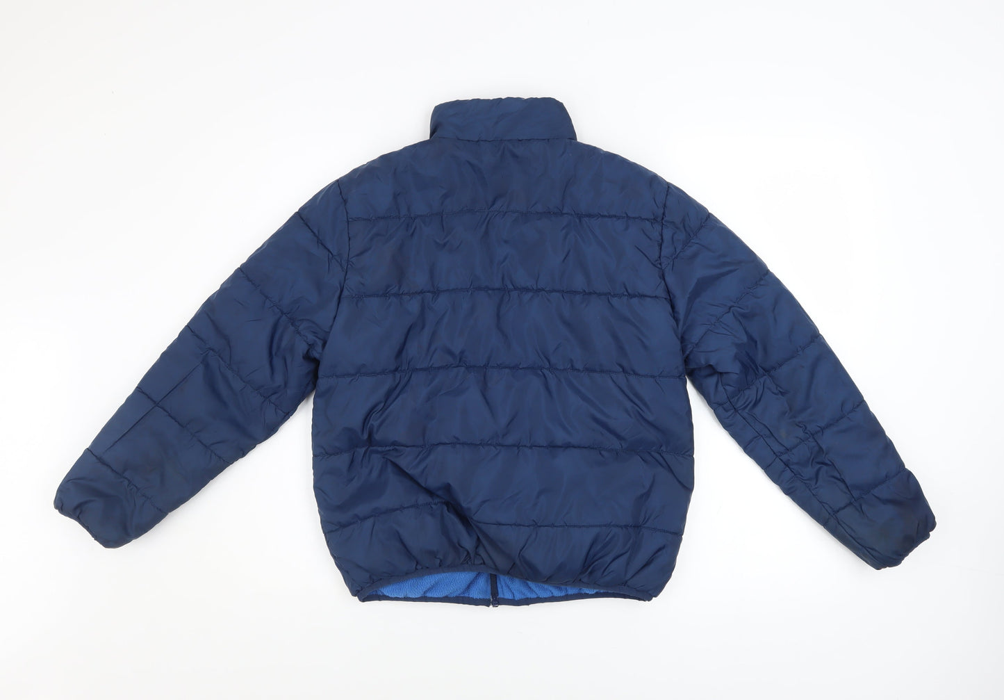 Boys UK Size 11-12 Years Lindex Blue Puffer Jacket