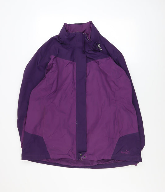 Womens UK Size 18 Peter Storm Purple Rain Coat
