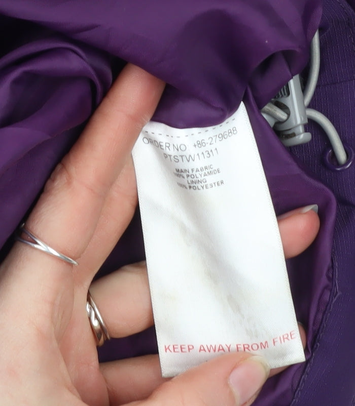 Womens UK Size 18 Peter Storm Purple Rain Coat