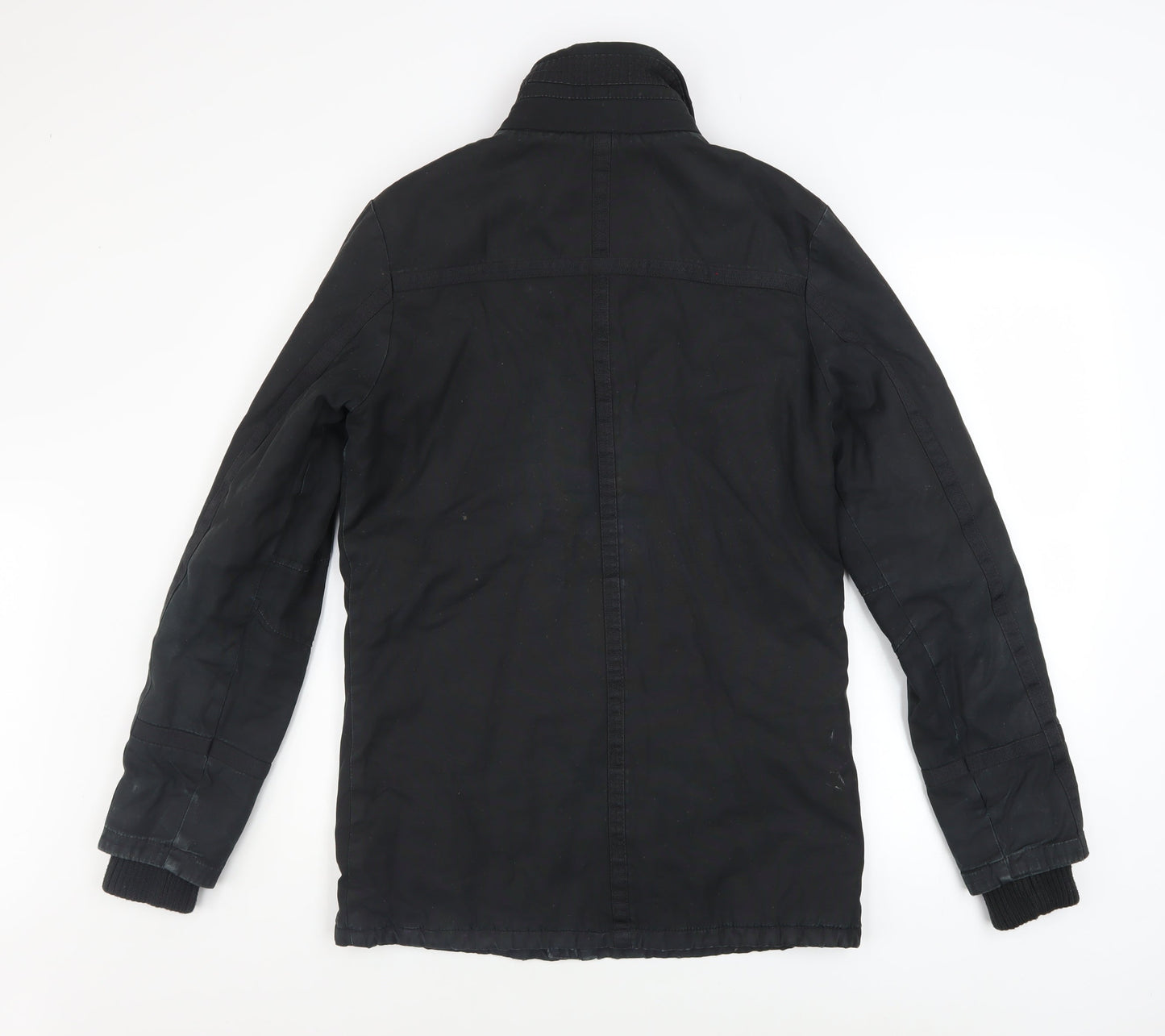Mens UK Size XS Firetrap Black Military Jacket