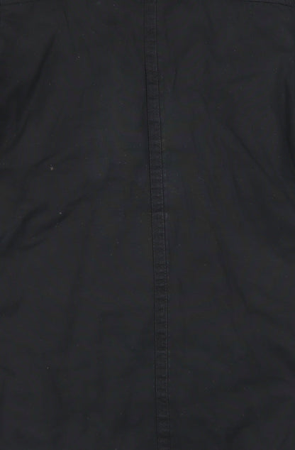 Mens UK Size XS Firetrap Black Military Jacket