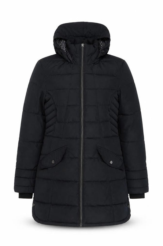 Womens UK Size 8 NEXT Black Puffer Jacket