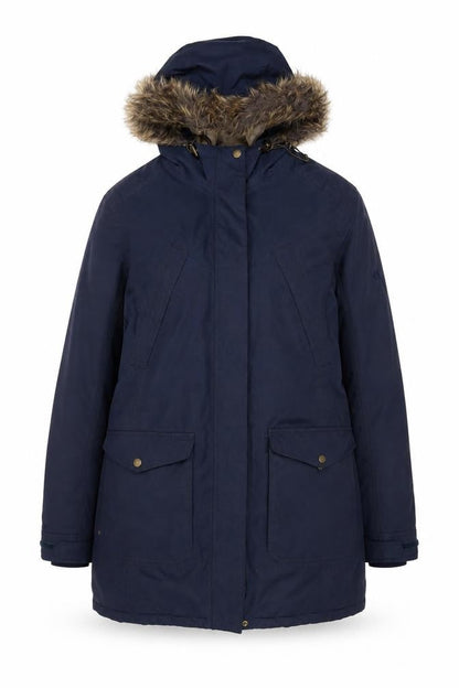 Womens UK Size 12 Craghoppers Blue Parka Coat
