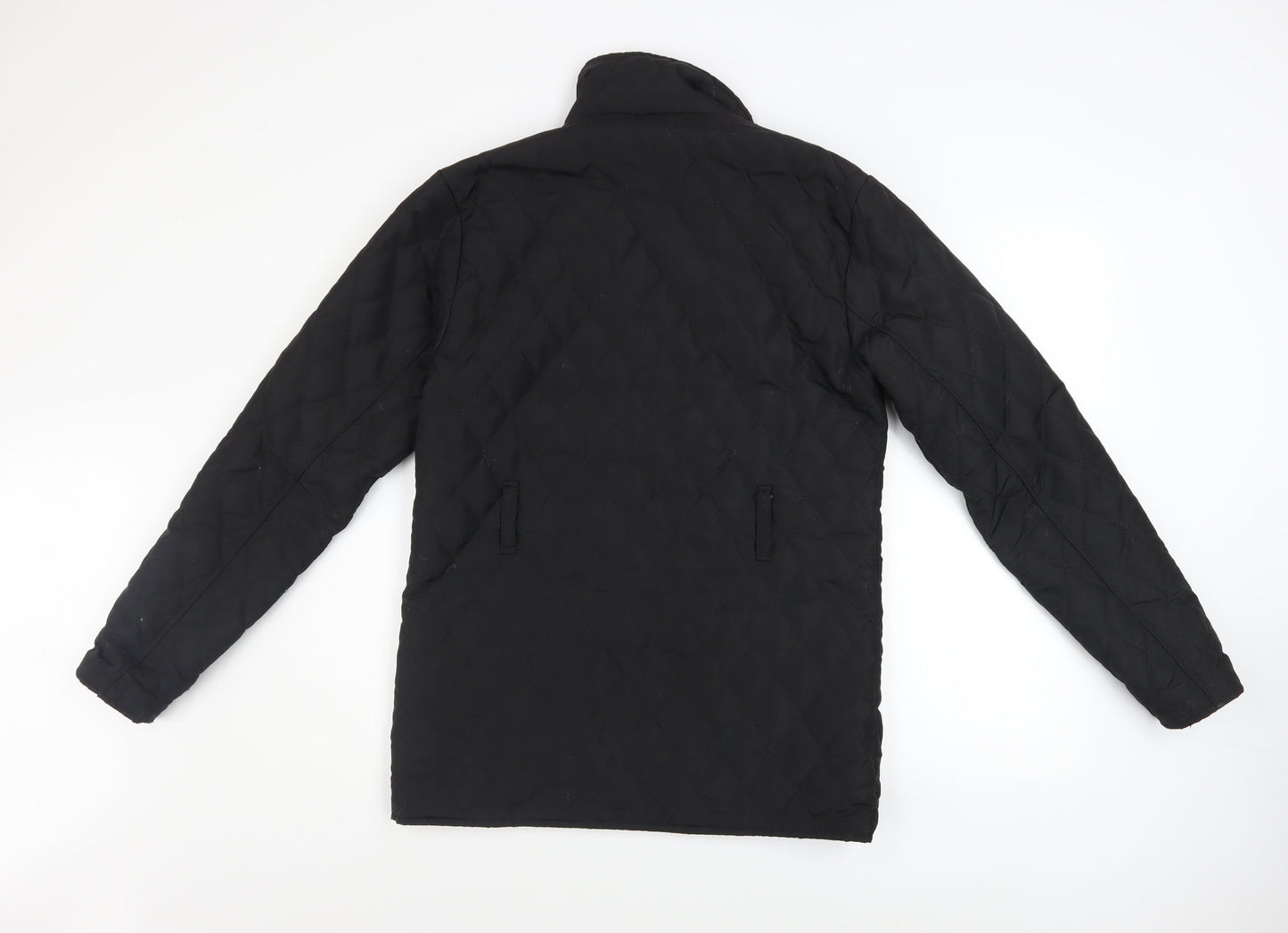 Womens UK Size L Urban Diva Black Quilted Coat