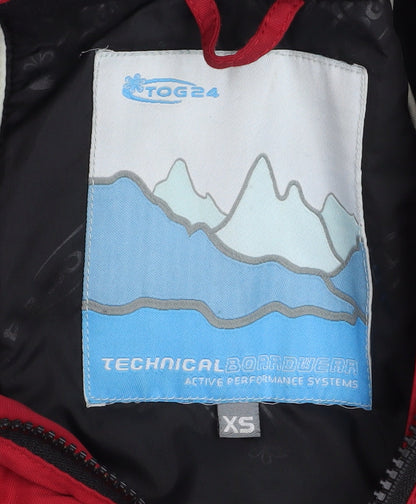 Womens UK Size XS TOG24 Red Ski Jacket