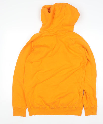Mens UK Size S Gymshark Orange Pullover Hoodie