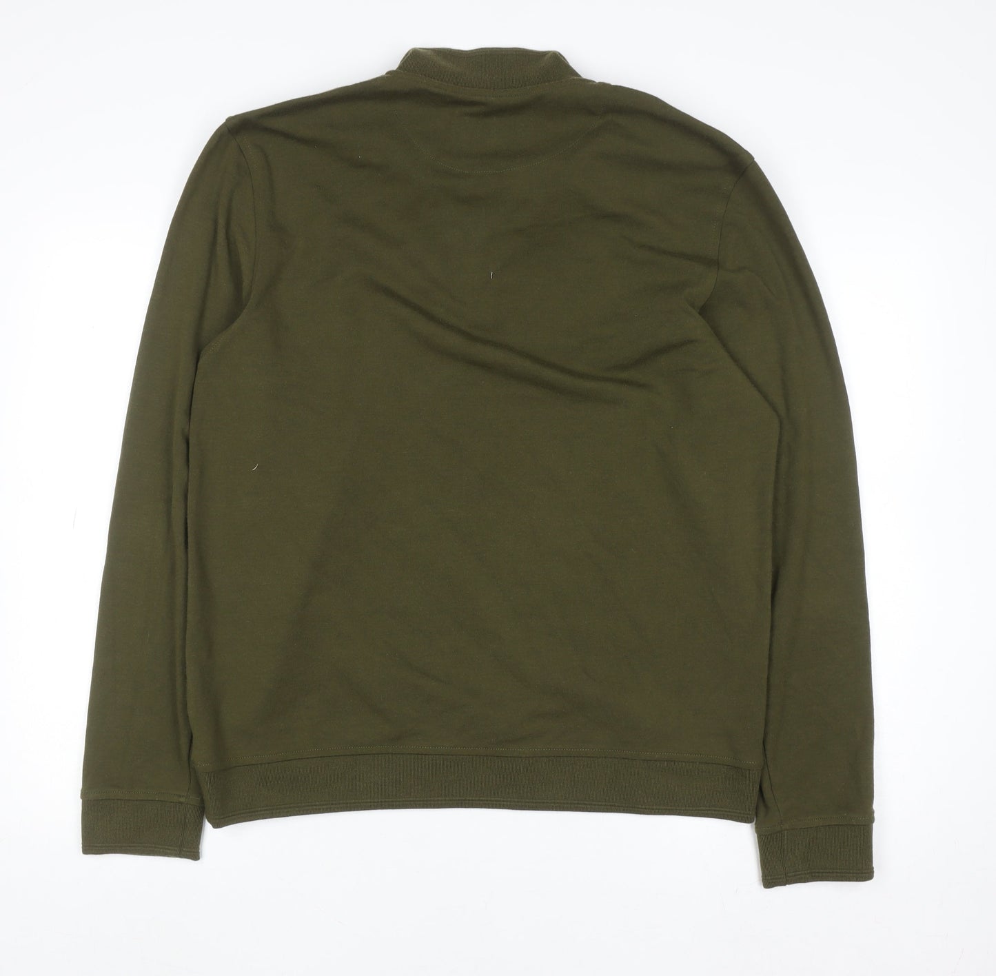 Mens UK Size L Ted Baker Green Pullover Sweatshirt