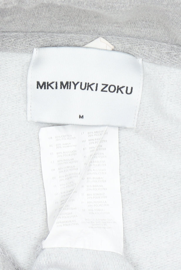 Mens UK Size M MKI MIYUKI ZOKU Grey Pullover Sweatshirt