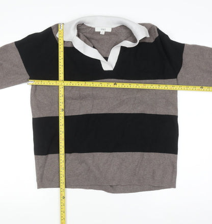 Womens UK Size M Marks and Spencer Grey Pullover Sweatshirt