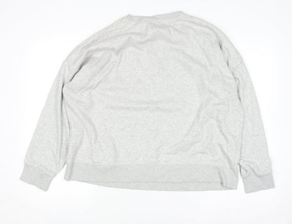 Womens UK Size 16 Marks and Spencer Grey Pullover Jumper