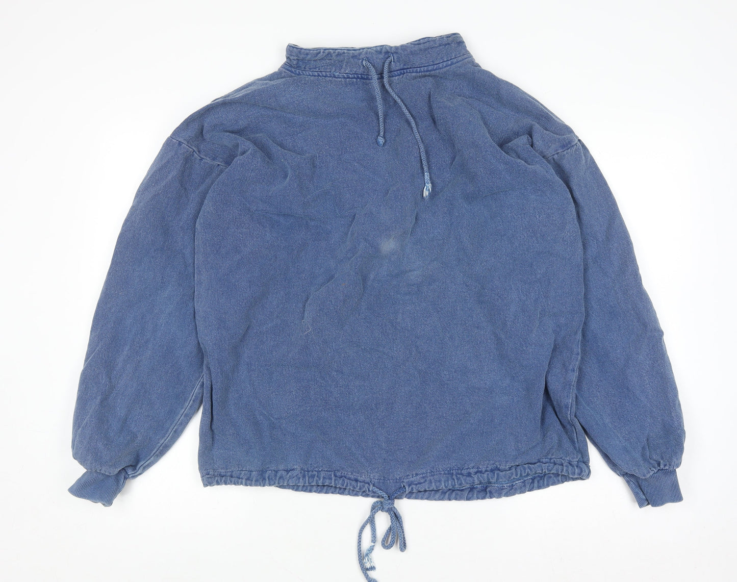 Mens UK Size XS WEK Blue Pullover Sweatshirt