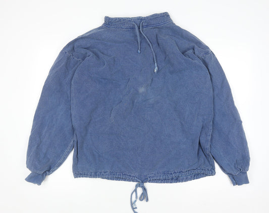 Mens UK Size XS WEK Blue Pullover Sweatshirt