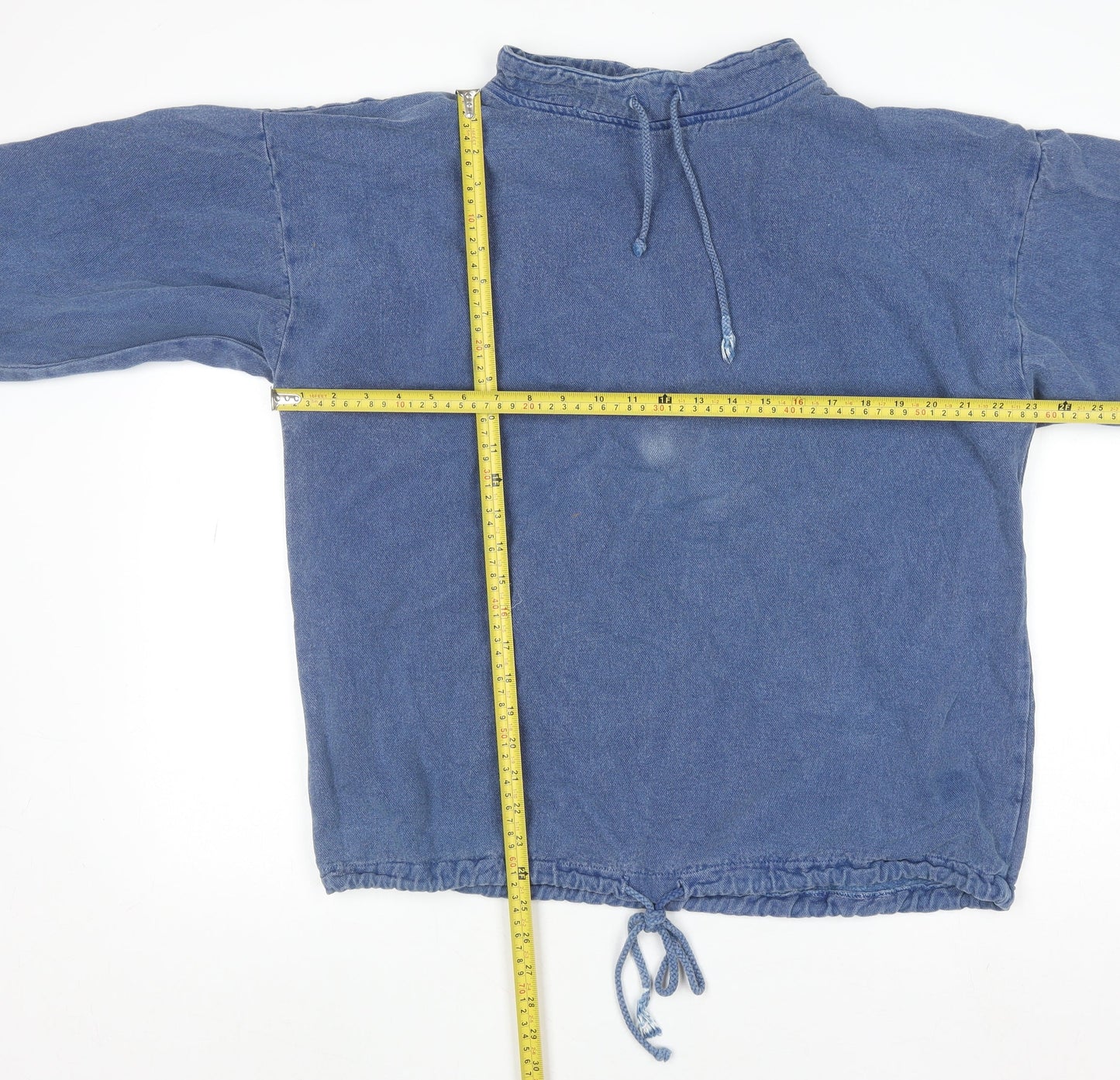 Mens UK Size XS WEK Blue Pullover Sweatshirt