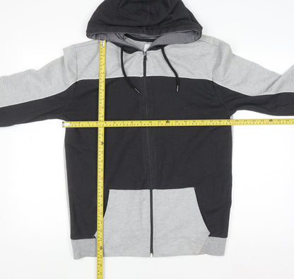 Mens UK Size M Nineteen.Twenty Two Concept Store Grey Full Zip Hoodie