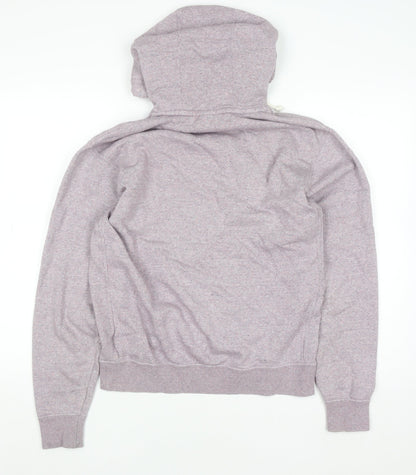 Womens UK Size S Nike Purple Pullover Hoodie