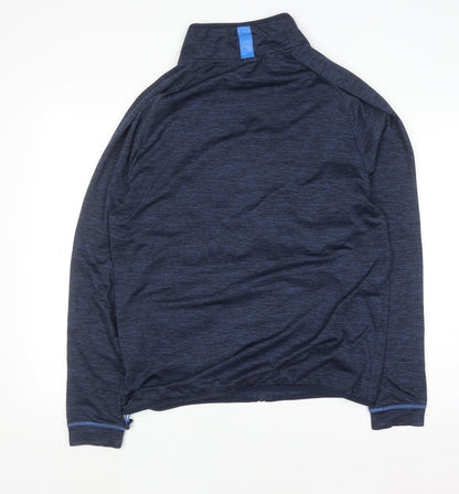 Mens UK Size M Fanatics Blue Full Zip Sweatshirt