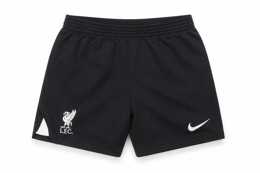 Nike Boys Black Liverpool FC Athletic Football Shorts 6 Years
