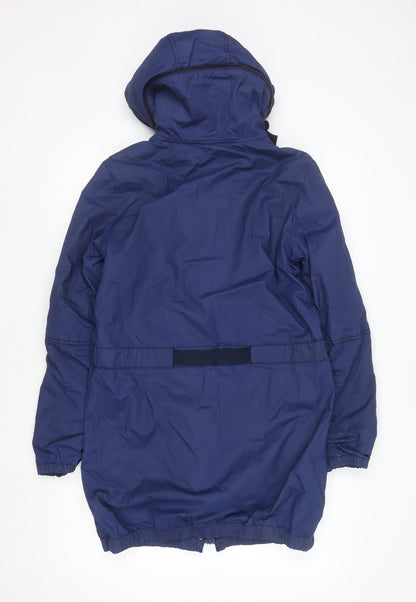 Mens UK Size 36 adidas Blue Parka Coat