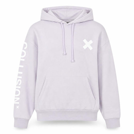 Womens UK Size L COLLUSION Purple Pullover Hoodie