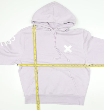Womens UK Size L COLLUSION Purple Pullover Hoodie