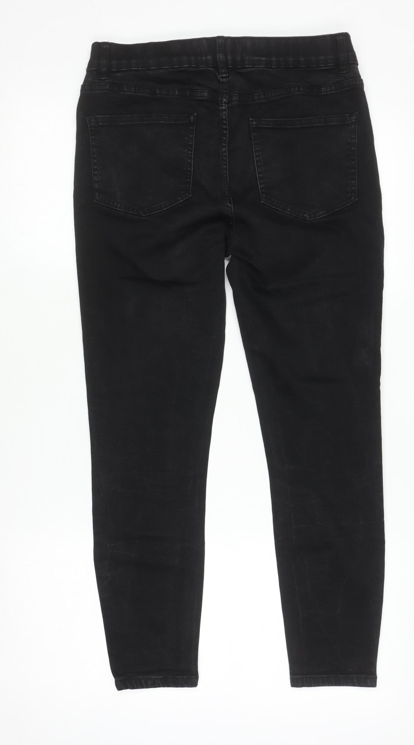 Womens UK Size 12 Denim 365 Slim Fit Skinny Black Jeans