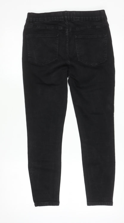 Womens UK Size 12 Denim 365 Slim Fit Skinny Black Jeans