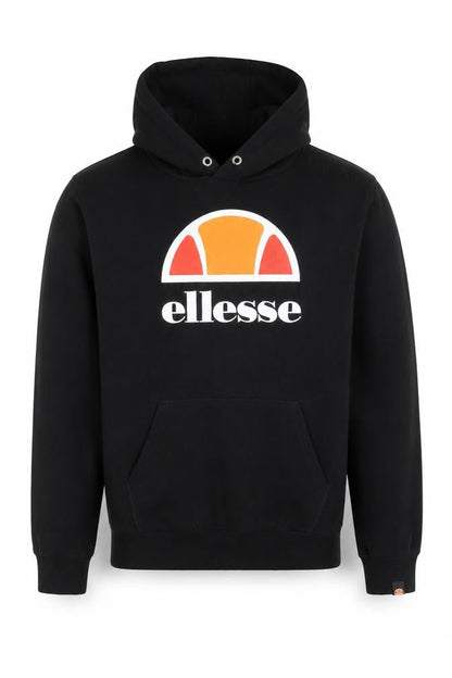 Mens UK Size S ellesse Black Pullover Hoodie