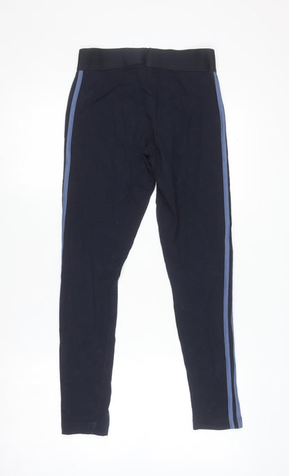 Womens UK Size S adidas Slim Fit Jogger Black Trousers