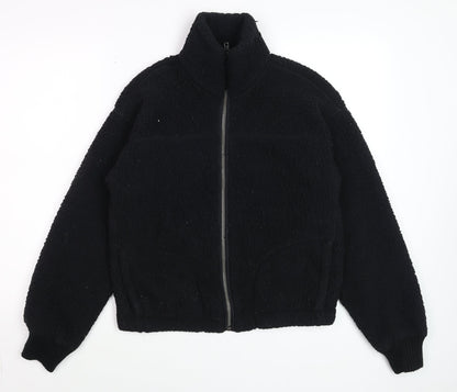 Mens UK Size XS Abercrombie & Fitch Black Full Zip Sweatshirt