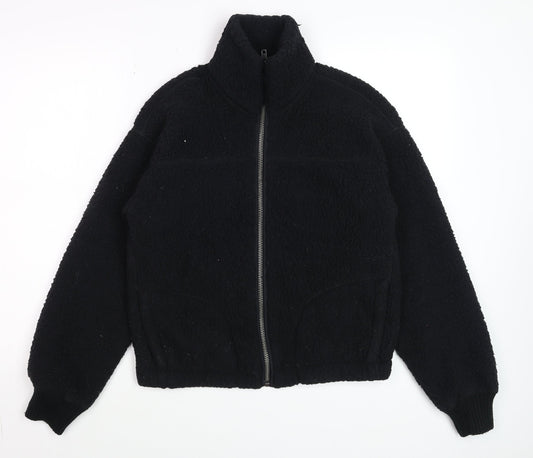 Mens UK Size XS Abercrombie & Fitch Black Full Zip Sweatshirt