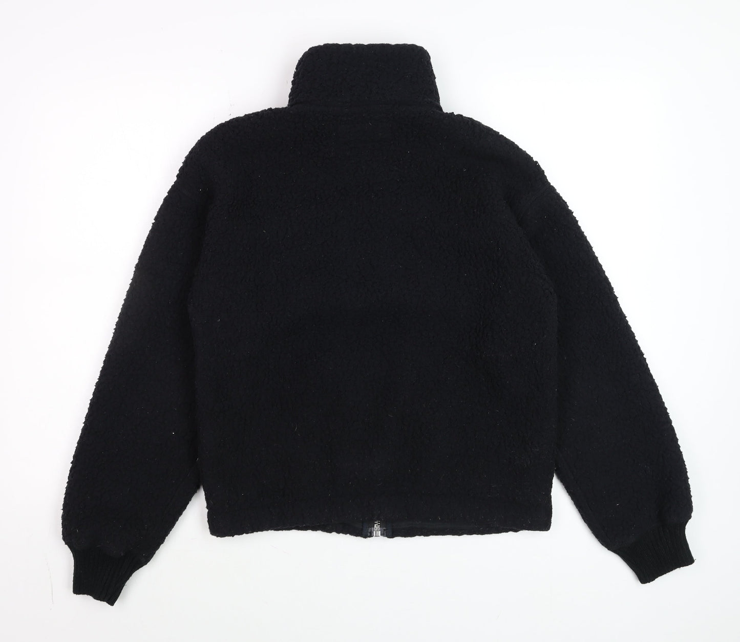 Mens UK Size XS Abercrombie & Fitch Black Full Zip Sweatshirt