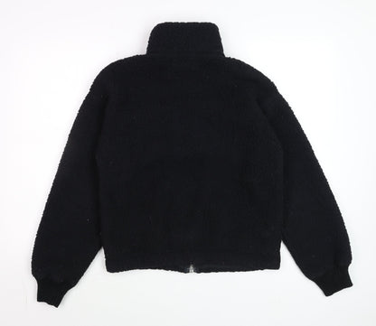 Mens UK Size XS Abercrombie & Fitch Black Full Zip Sweatshirt