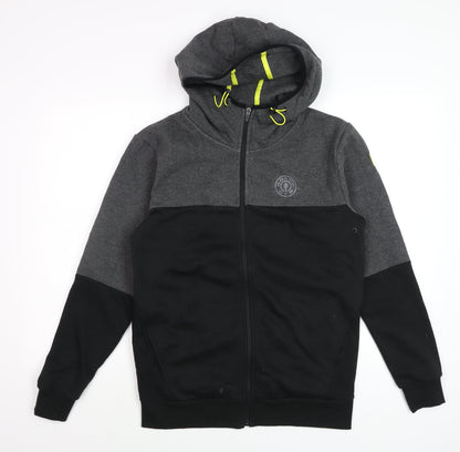 Mens UK Size S Gold's Gym Grey Basic Jacket