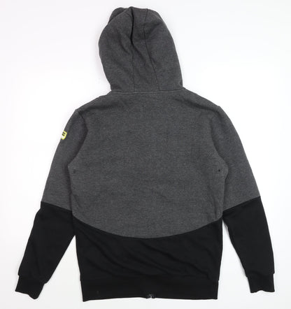 Mens UK Size S Gold's Gym Grey Basic Jacket