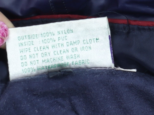 Mens UK Size XL Target Dry Blue Rain Coat