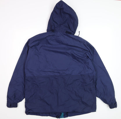 Mens UK Size XS Fortress by Castle Blue Rain Coat