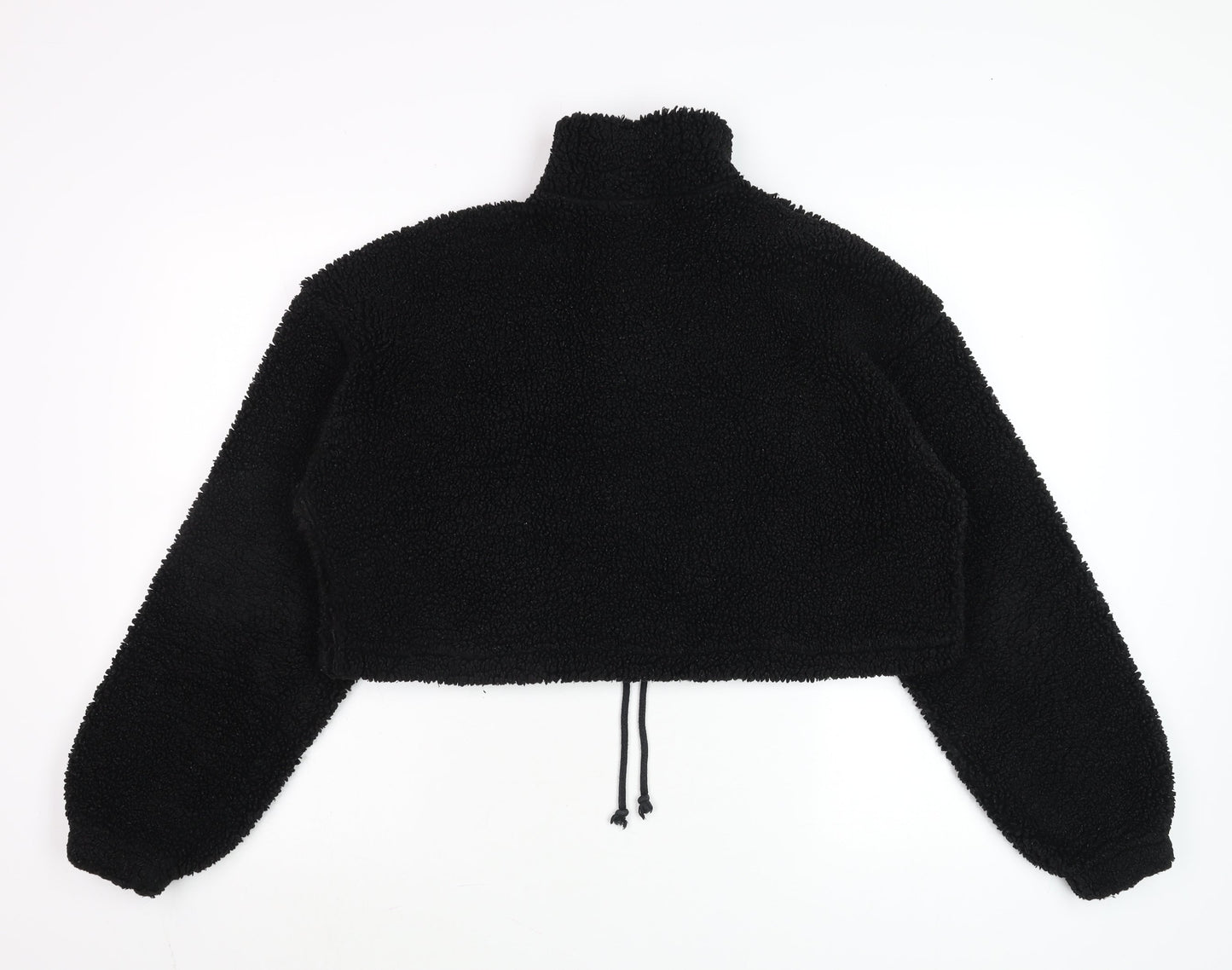 Womens UK Size 6 Topshop Black Pullover Sweatshirt