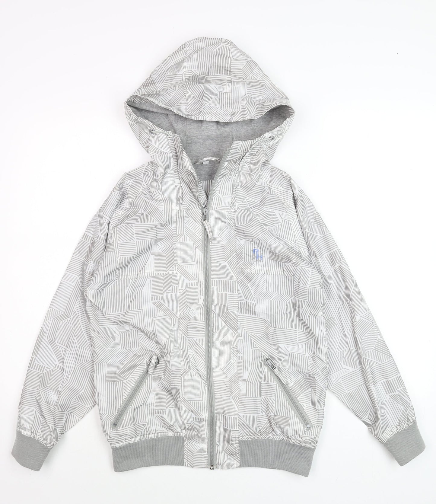 Boys UK Size 12 Years Red Herring Generation Grey Windbreaker Coat