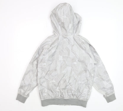 Boys UK Size 12 Years Red Herring Generation Grey Windbreaker Coat