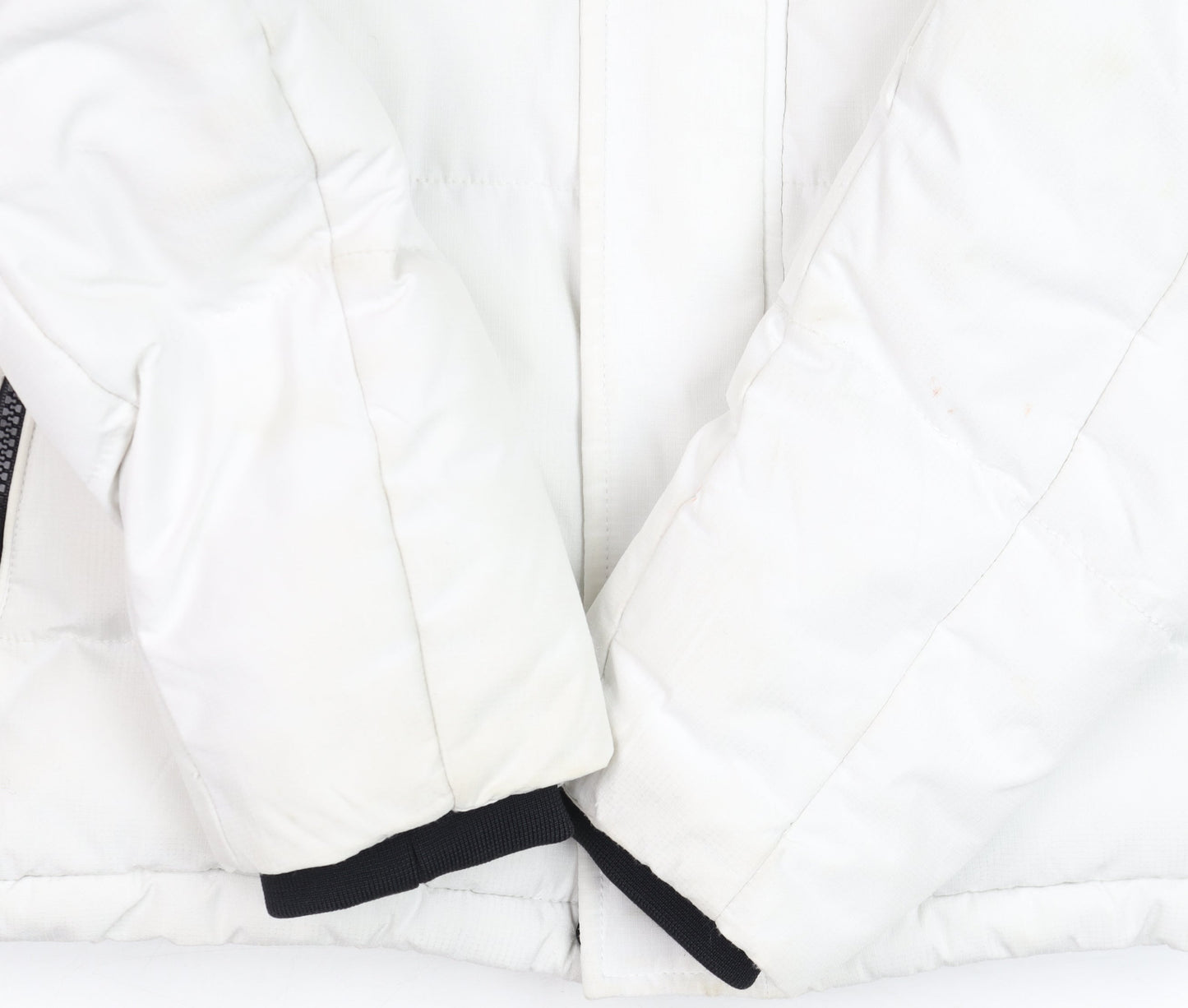 Mens UK Size S Kings Will Dream White Puffer Jacket
