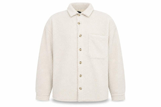 Mens UK Size XL ASOS DESIGN Ivory Basic Jacket