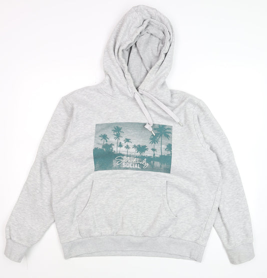 Womens UK Size 14 Mountain Warehouse Grey Pullover Hoodie