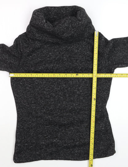 Womens UK Size 8 Mountain Warehouse Black Pullover Sweatshirt